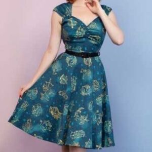 Pinup Couture Heidi Astrology Print